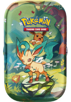 Pokemon TCG: Scarlet & Violet - Prismatic Evolutions - Mini tin - Leafeon [PRZEDSPRZEDAŻ]