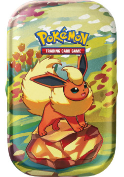 Pokemon TCG: Scarlet & Violet - Prismatic Evolutions - Mini tin - Flareon [PRZEDSPRZEDAŻ]