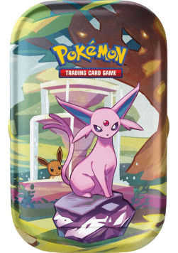 Pokemon TCG: Scarlet & Violet - Prismatic Evolutions - Mini tin - Espeon [PRZEDSPRZEDAŻ]