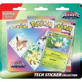 Pokemon TCG: Scarlet & Violet -Prismatic Evolutions - Tech Sticker - Leafeon [PRZEDSPRZEDAŻ]