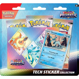 Pokemon TCG: Scarlet & Violet -Prismatic Evolutions - Tech Sticker - Glaceon [PRZEDSPRZEDAŻ]