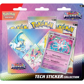 Pokemon TCG: Scarlet & Violet -Prismatic Evolutions - Tech Sticker - Sylveon [PRZEDSPRZEDAŻ]