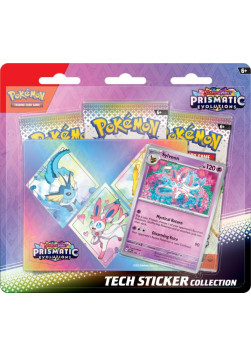 Pokemon TCG: Scarlet & Violet -Prismatic Evolutions - Tech Sticker - Sylveon [PRZEDSPRZEDAŻ]