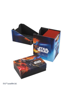 Gamegenic - Star Wars: Unlimited Soft Crate - Rey/Kylo Ren