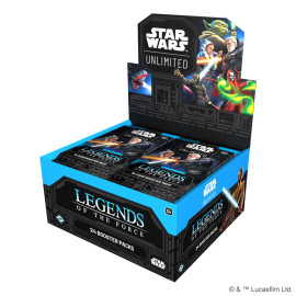 Star Wars: Unlimited Card Game - Legends of the Force - Booster Box [PRZEDSPRZEDAŻ]