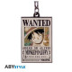 Breloczek One Piece - Keychain "Wanted Luffy"
