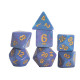 Zestaw kości Sirius Dice - Unicorn Dice Set Blue