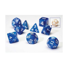 Zestaw kości Sirius Dice - Pearl Blue Acrylic