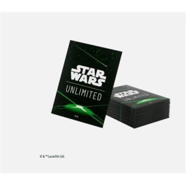Gamegenic - Star Wars: Unlimited Premium Art Sleeves - Card Back Green