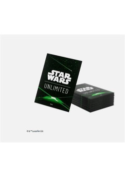 Gamegenic - Star Wars: Unlimited Premium Art Sleeves - Card Back Green