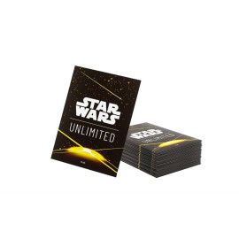 Gamegenic - Star Wars: Unlimited Premium Art Sleeves - Card Back Yellow