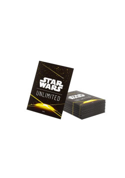 Gamegenic - Star Wars: Unlimited Premium Art Sleeves - Card Back Yellow