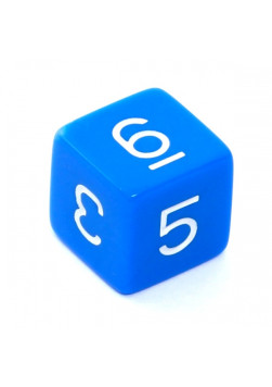 Kość Rebel K6 - niebieska matowa