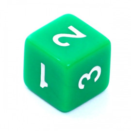 Kość Rebel K6 - zielona matowa