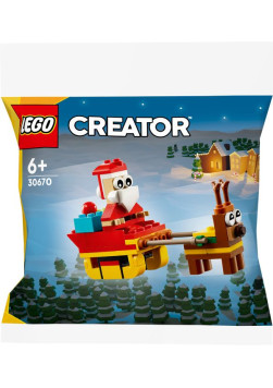 Lego Creator 30670 Przejażdżka saniami Mikołaja