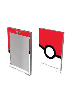 UP - Single 35 Pt ONE-TOUCH Edge - Poké Ball Printed Magnetic Card Holder for Pokémon