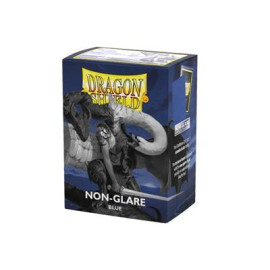 Koszulki Dragon Shield Matte Non-Glare Sleeves - Blue (100 Sleeves)