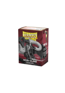 Koszulki Dragon Shield Matte Non-Glare Sleeves - Blood Red (100 Sleeves)