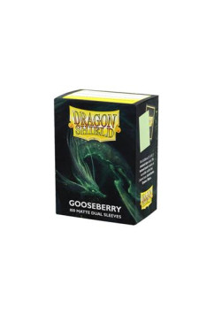 Koszulki Dragon Shield Sleeves - Standard size - Matte Dual - Gooseberry (100 Sleeves)
