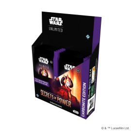 Star Wars: Unlimited Card Game - Secrets of Power - Carbonite Booster Display [PRZEDSPRZEDAŻ]