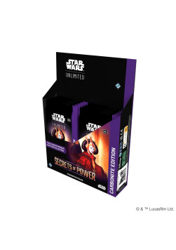 Star Wars: Unlimited Card Game - Secrets of Power - Carbonite Booster Display [PRZEDSPRZEDAŻ]