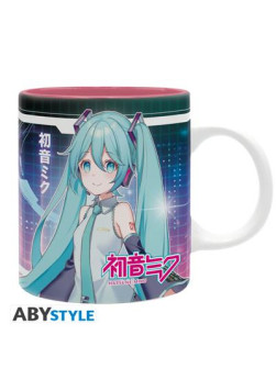 HATSUNE MIKU - Mug - 320 ml - Cyberpunk - subli - box