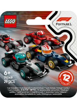 Lego Minifigures 71049 Kolekcjonerski bolid F1