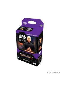 Star Wars: Unlimited Card Game - Secrets of Power - Spotlight Deck - Chancellor Palpatine