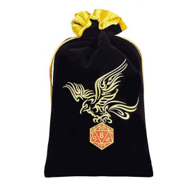 Welurowa sakiewka Phoenix