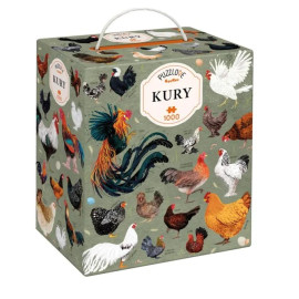 Puzzlove CzuCzu: Kury 1000 elementów