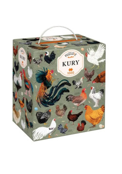 Puzzlove CzuCzu: Kury 1000 elementów