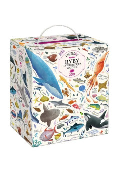 Puzzlove CzuCzu: Ryby i zwierzęta wodne 200 elementów