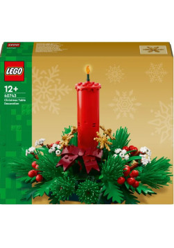 LEGO ICONIC 40743 Świąteczna dekoracja stołu