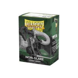 Koszulki Dragon Shield Matte Non-Glare Sleeves - Forest Green