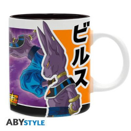 Kubek Dragon Ball Super - Mug - 320 ml - Beerus VS Goku - subli - box