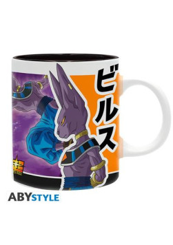 Kubek Dragon Ball Super - Mug - 320 ml - Beerus VS Goku - subli - box