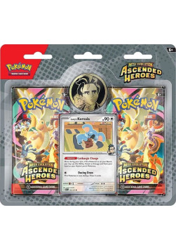 Pokemon TCG: Mega Evolution - Ascended Heroes - Trainer's 2-pack Blister - Larry's Komola