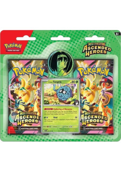 Pokemon TCG: Mega Evolution - Ascended Heroes - Trainer's 2-pack Blister - Erika's Tangela