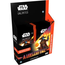 Star Wars: Unlimited Card Game - A Lawless Time - Carbonite Booster Display