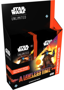 Star Wars: Unlimited Card Game - A Lawless Time - Carbonite Booster Display