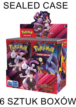 SEALED CASE Booster Box SV 10 - Destined Rivals (6 szt.)