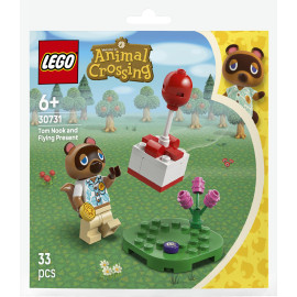 LEGO CROSSING 30731 Tom Nook i latający prezent