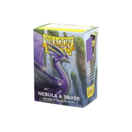 Koszulki Dragon Shield Dual Matte - Nebula & Silver 100 szt.