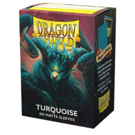 Koszulki Dragon Shield Matte - Turquoise 'Atebeck' 100 szt.