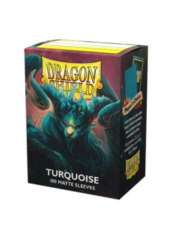 Koszulki Dragon Shield Matte - Turquoise 'Atebeck' 100 szt.