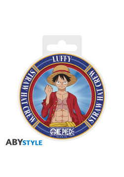 One Piece - Ceramic Coasters - Monkey D. Luffy