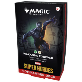 Commander Marvel Super Heroes - Wakanda Forever