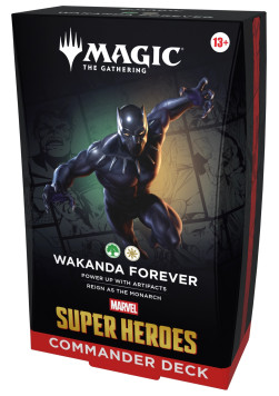 Commander Marvel Super Heroes - Wakanda Forever