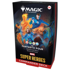 Commander Marvel Super Heroes - The Fantastic Four