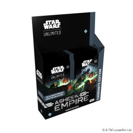 Star Wars: Unlimited Card Game - Ashes of the Empire - Carbonite Booster Display
